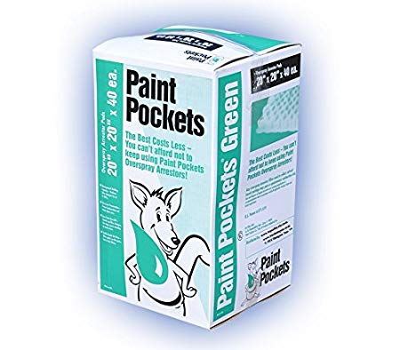 Paint pockets filters installation